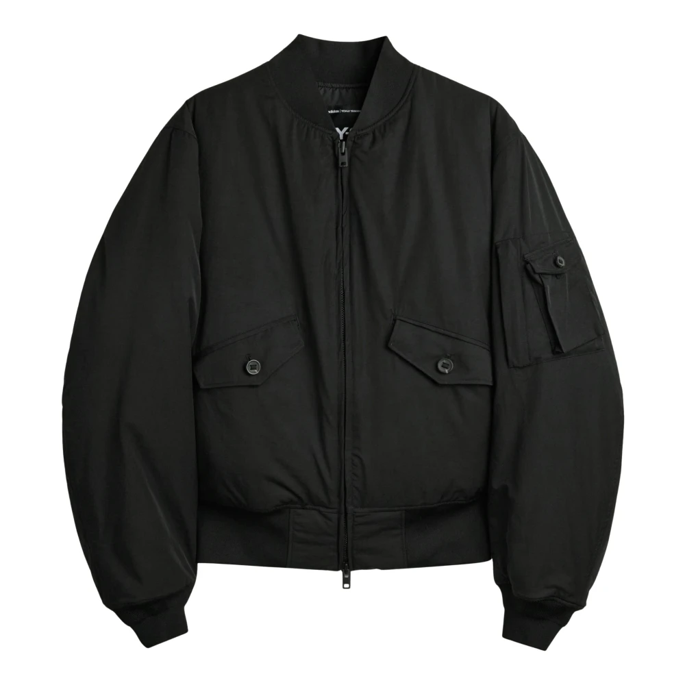 Y-3 Uomo Nero Giacche, L, New, - Immagine 2
