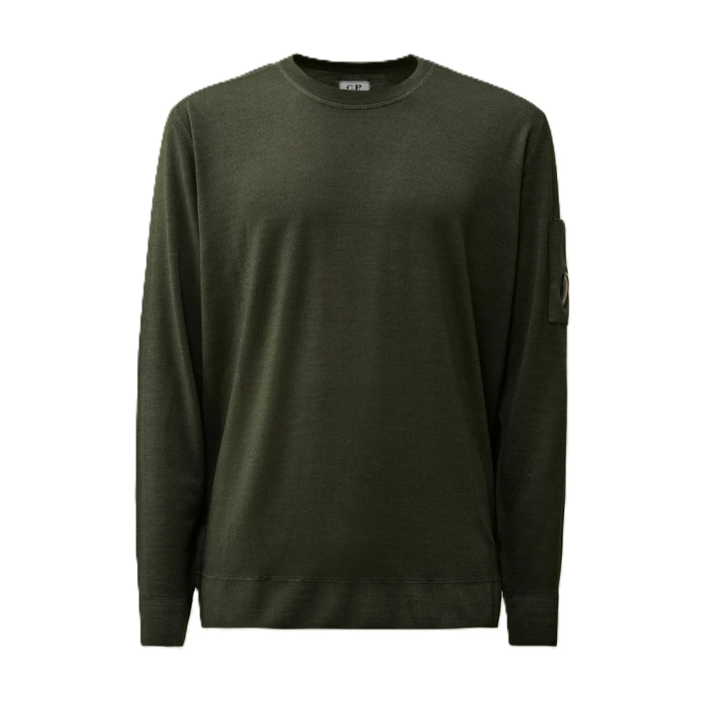 C.P. Company Groene Merinowollen Trui Green Heren