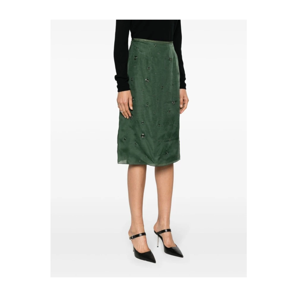 Prada Skirts Green Dames