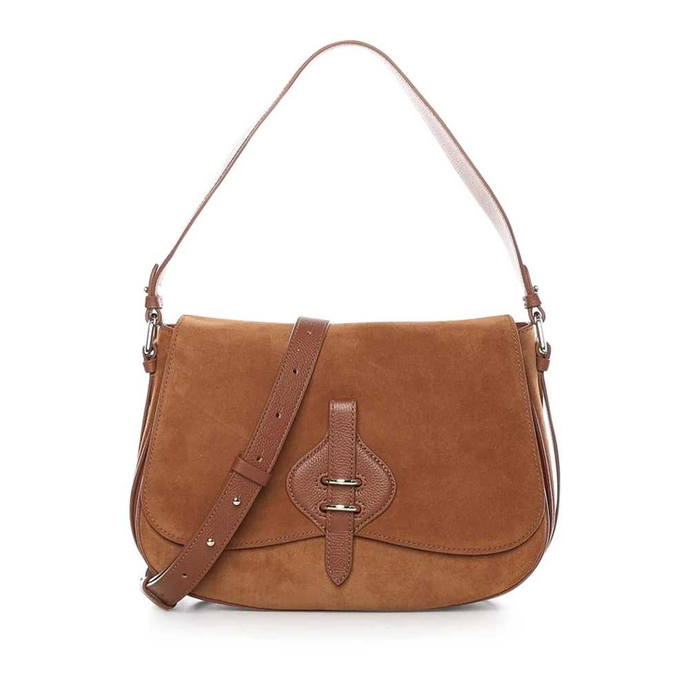 Coccinelle Women's Brown Shoulder Bags, One Size, Mavery Shoulder Bag