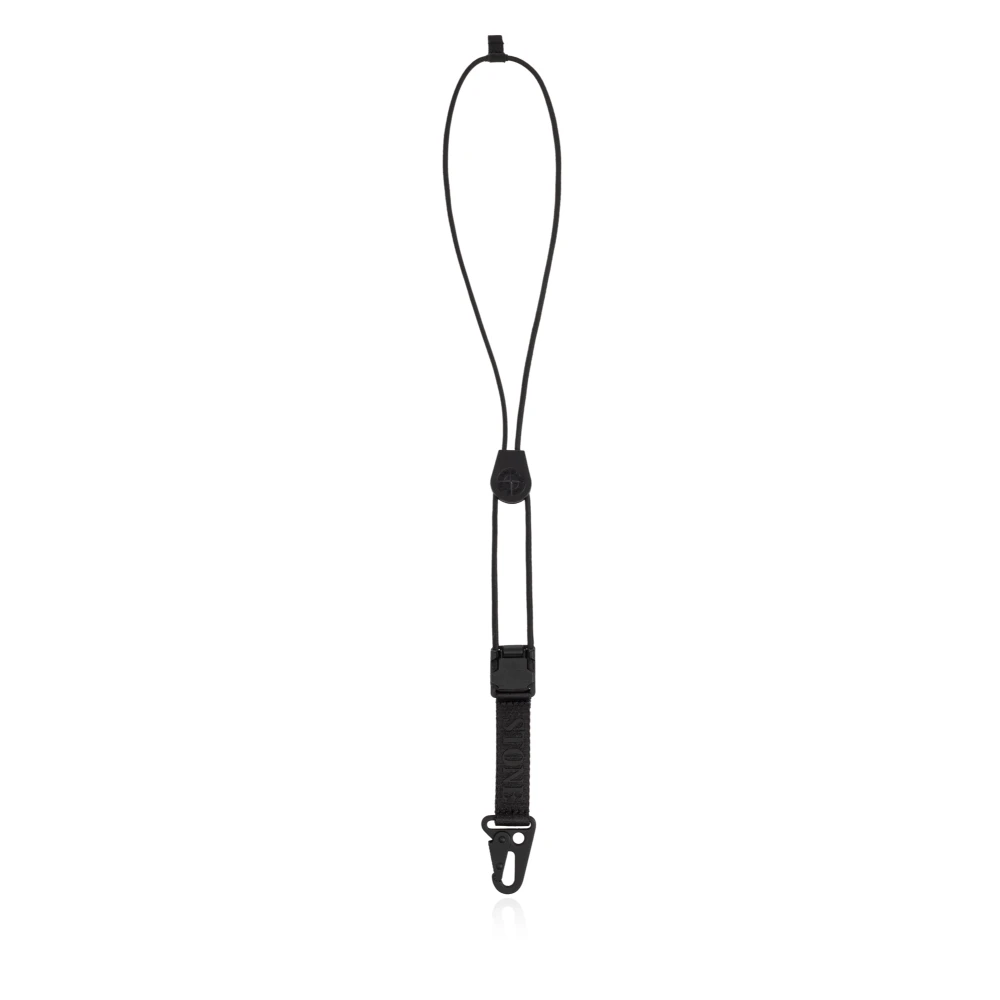 Stone Island Lanyard met logo Black Heren