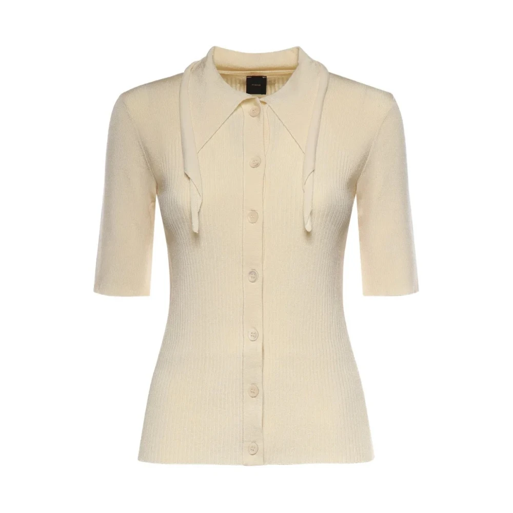 Pinko Women's Beige Cardigans, M, Coperto Polo