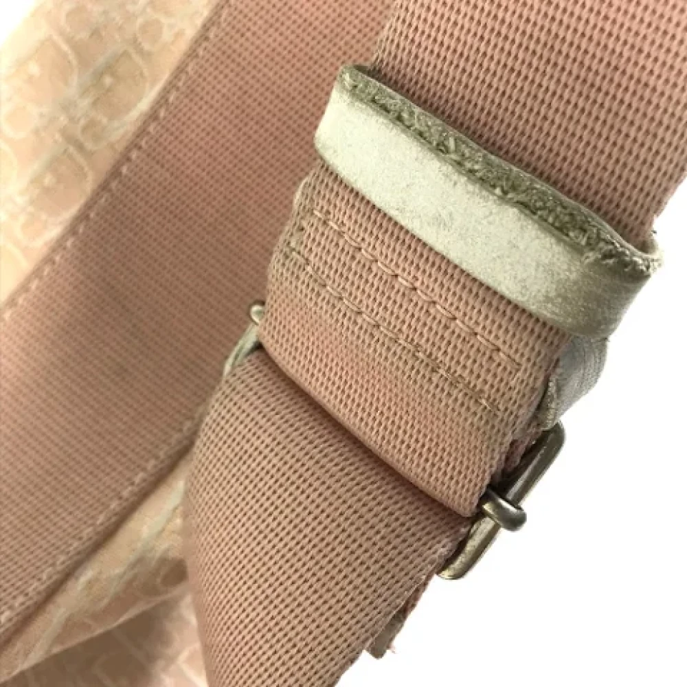 Dior Vintage Pre-owned Cotton dior-bags Pink Dames