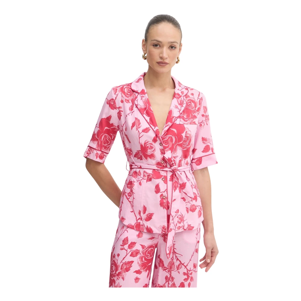Fracomina Donna Rosa Camicette L, New,