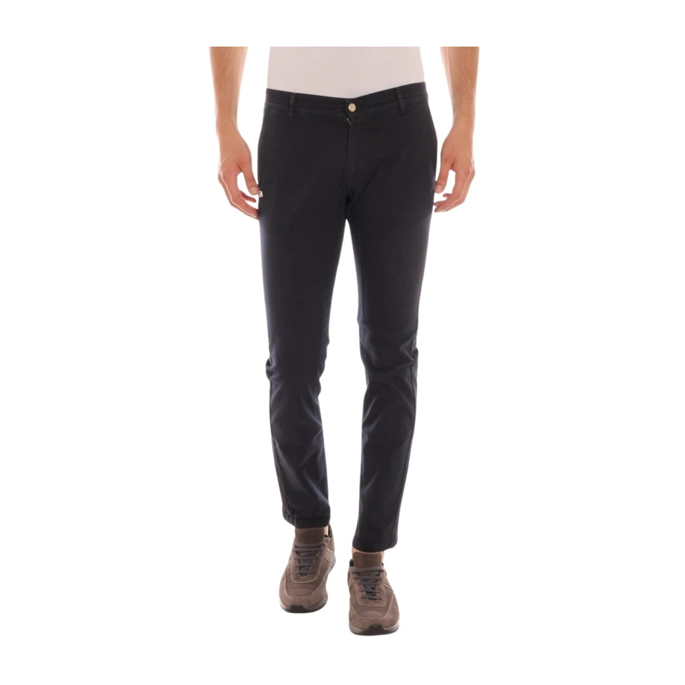 Daniele Alessandrini Men's Black Chinos, W31, Chinos