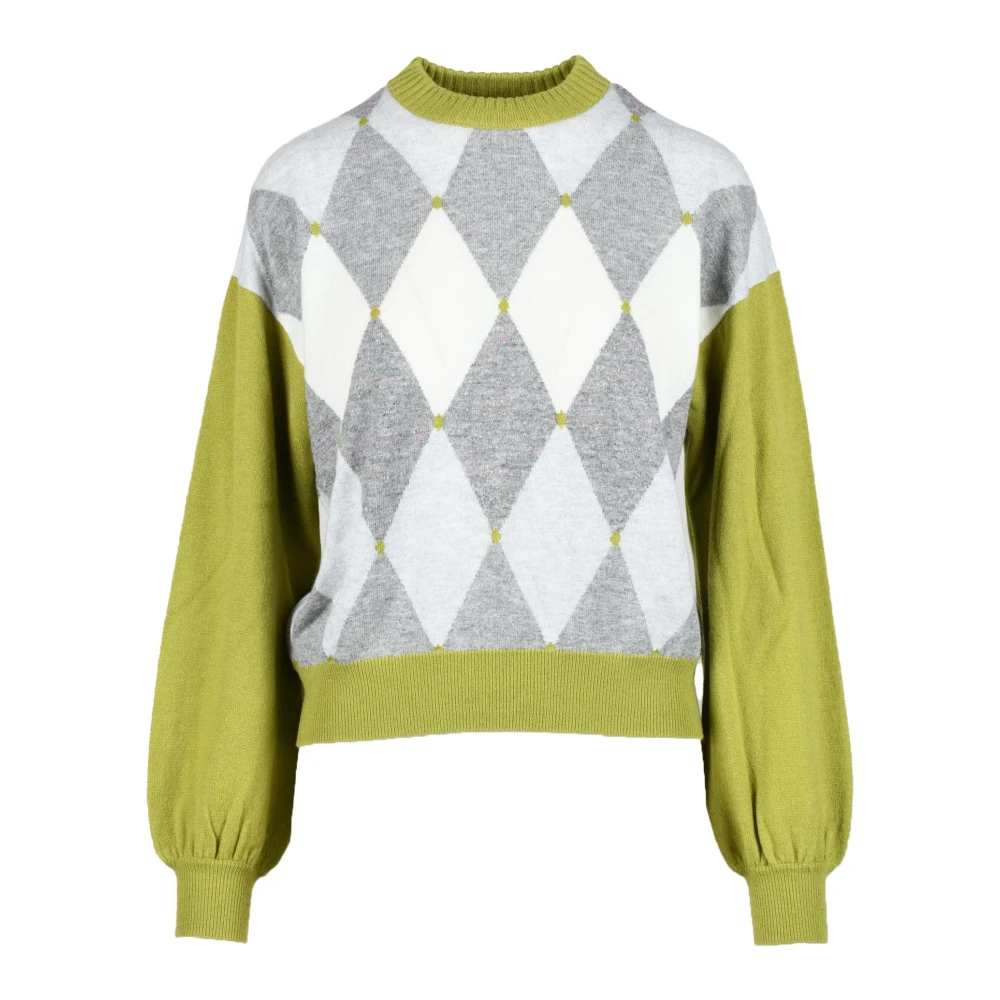 Ballantyne Kasjmier Gebreide Trui Multicolor Dames