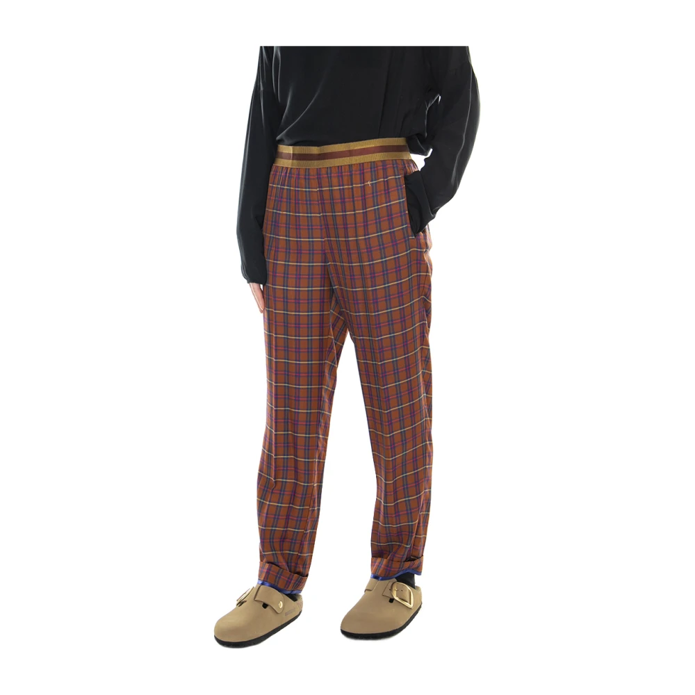 Alessia Santi Trousers Red Dames