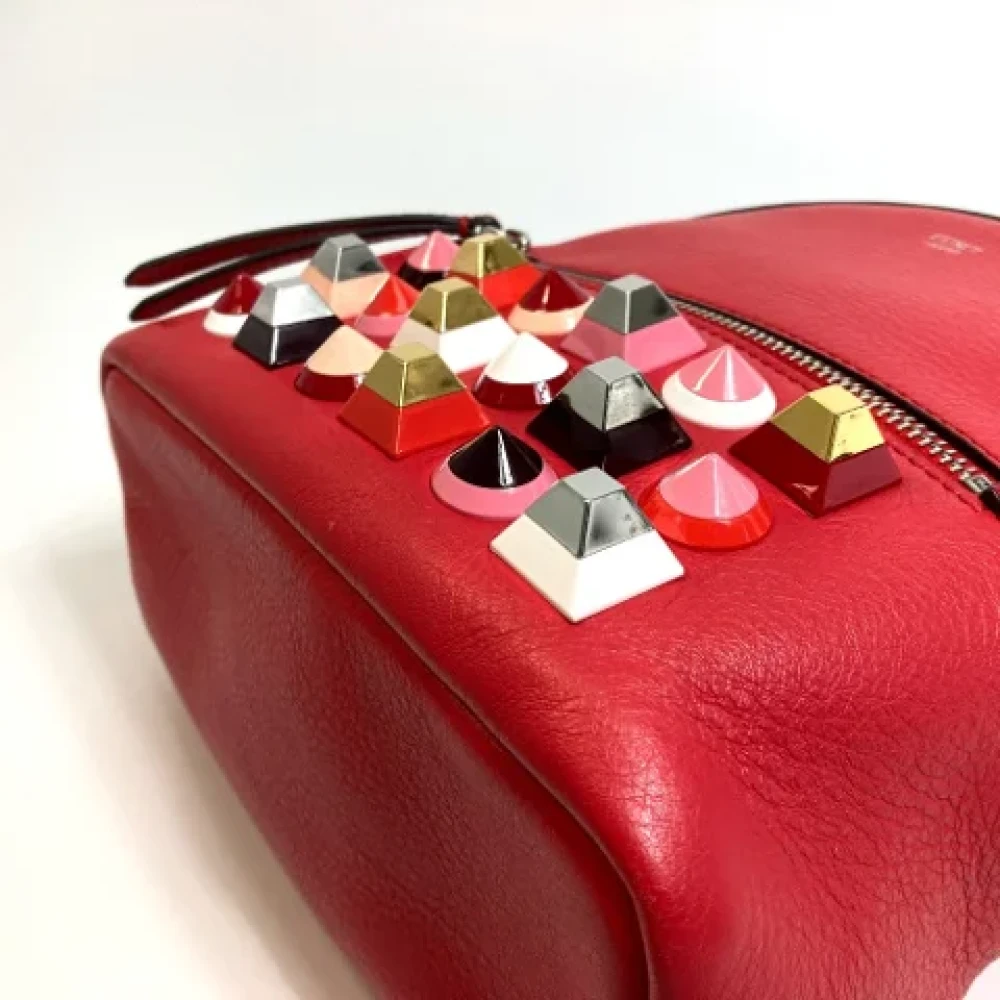 Fendi Vintage Pre-owned Leather fendi-bags Red Dames
