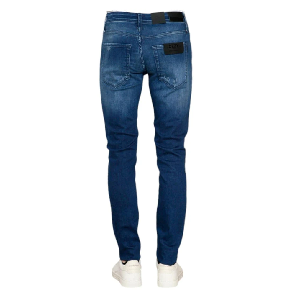 Antony Morato Moderne Slim Fit Broek Blue Heren