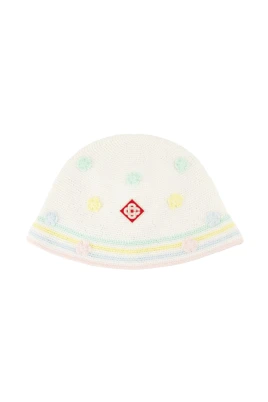 Bomull Virkad Bucket Hat
