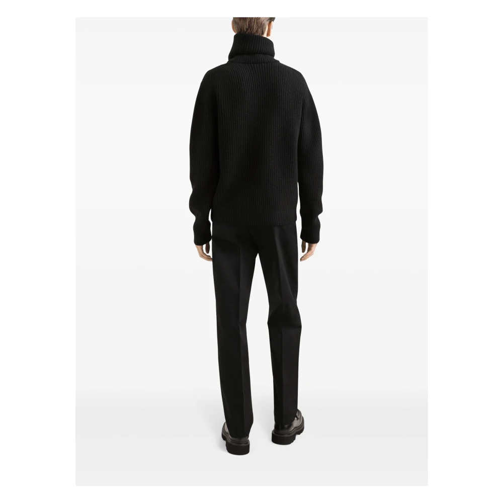 Dolce & Gabbana Zwarte Casual Broek Black Heren
