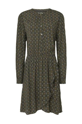 Elegant Viskosklänning för Kvinnor