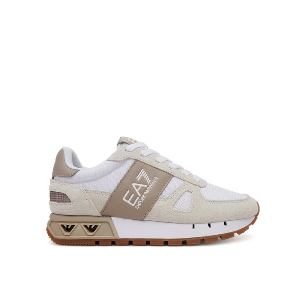 Emporio Armani Men's White Sneaker - Sneakers - 6 Uk - Shoes
