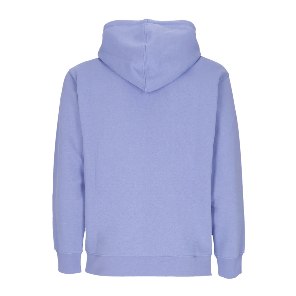 Obey Premium Fleece Hoodie Digital Violet Purple Heren