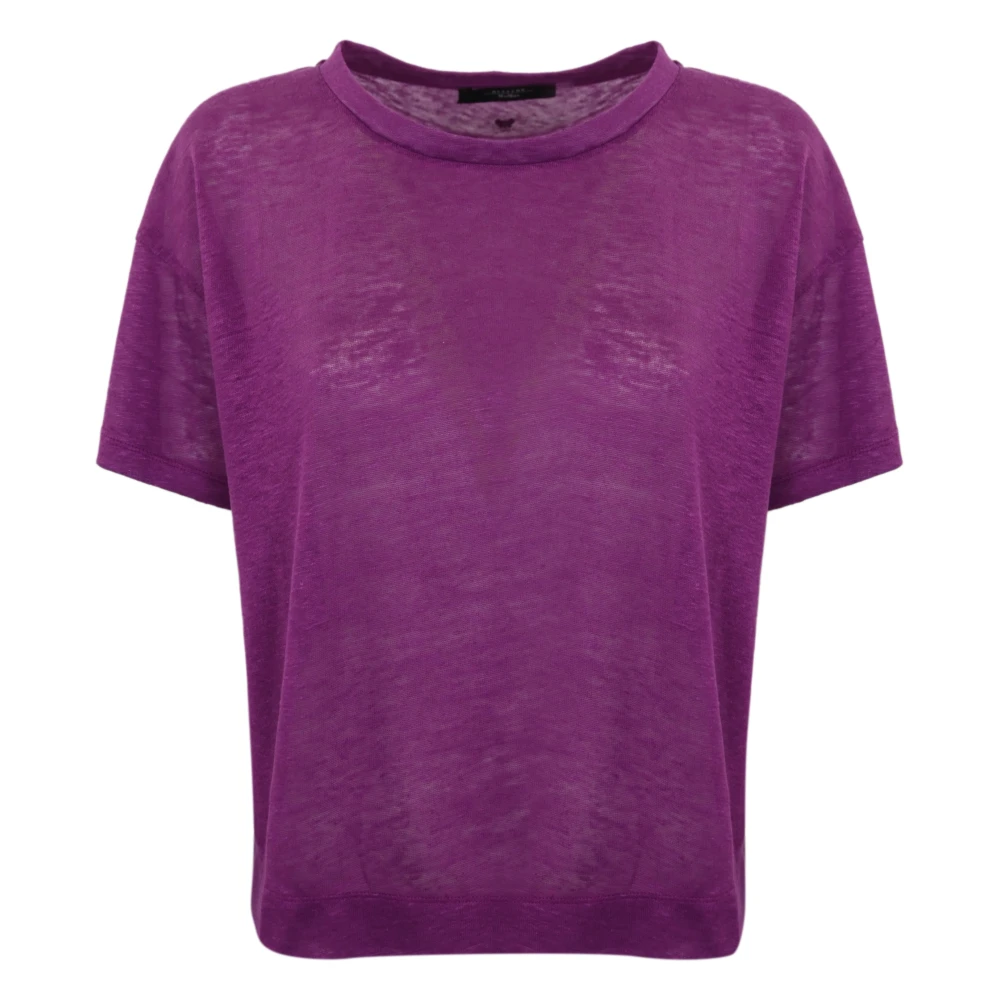 Max Mara Weekend T-Shirts Purple Dames