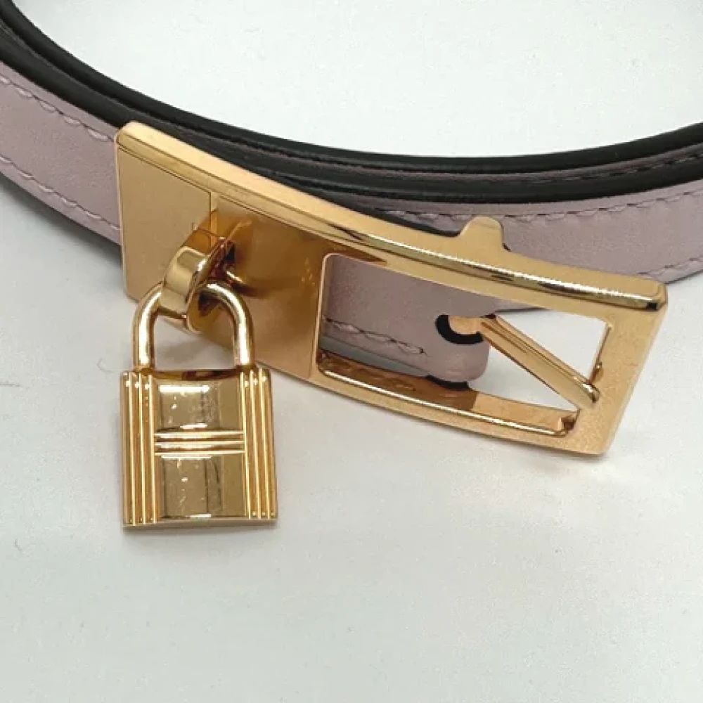 Hermès Vintage Pre-owned Leather belts Pink Dames