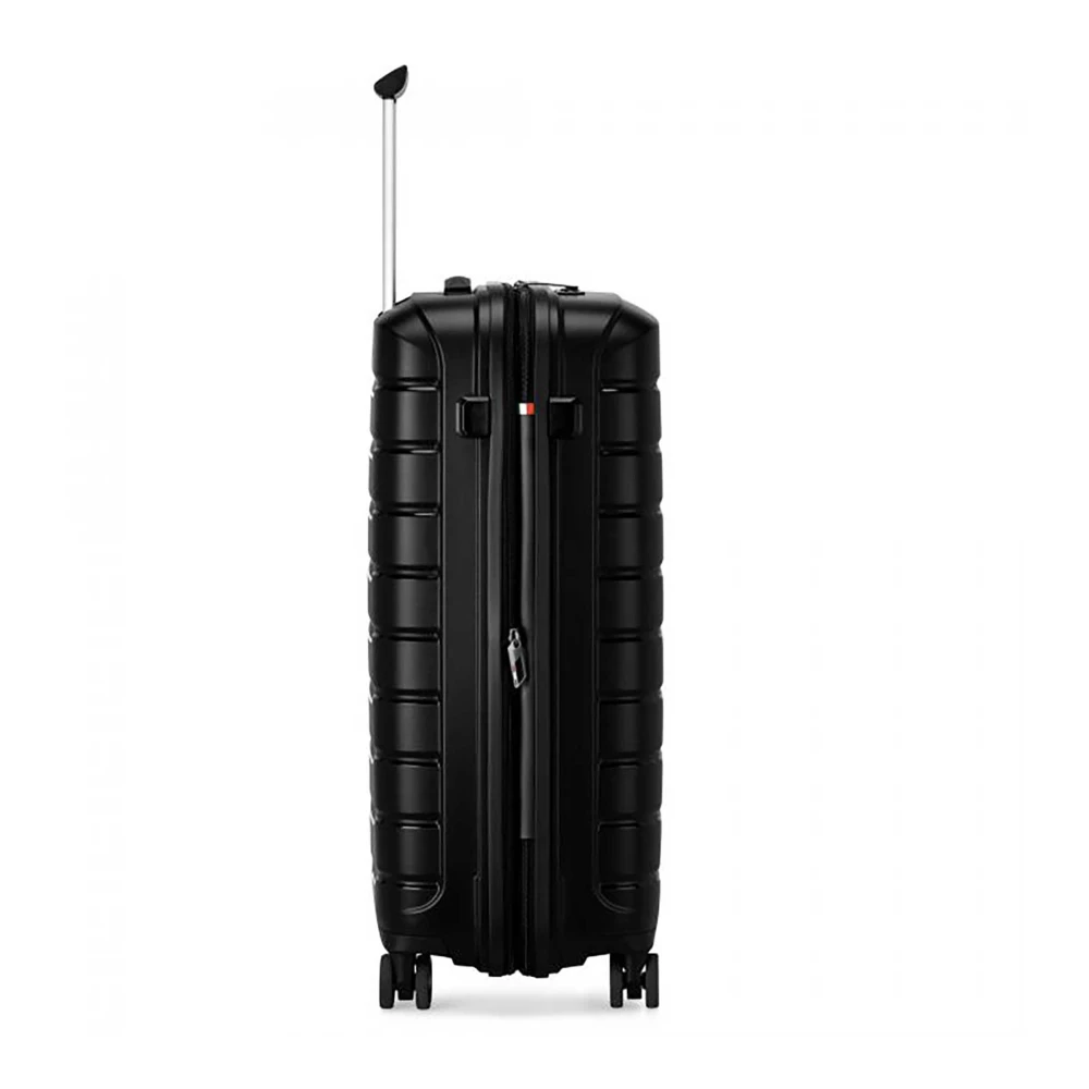 Roncato Butterfly Uitbreidbare Trolley Koffer Black Unisex