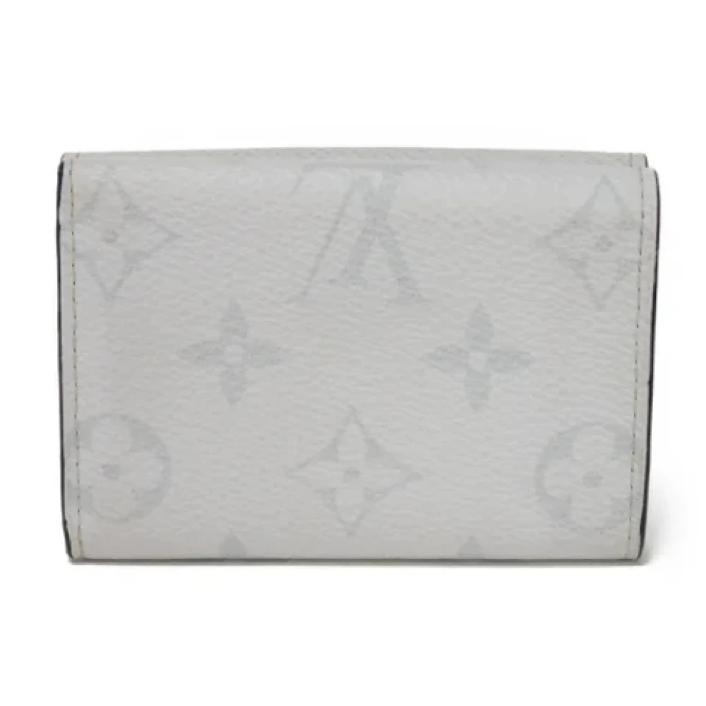 Louis Vuitton Vintage Pre-owned Canvas wallets White Dames