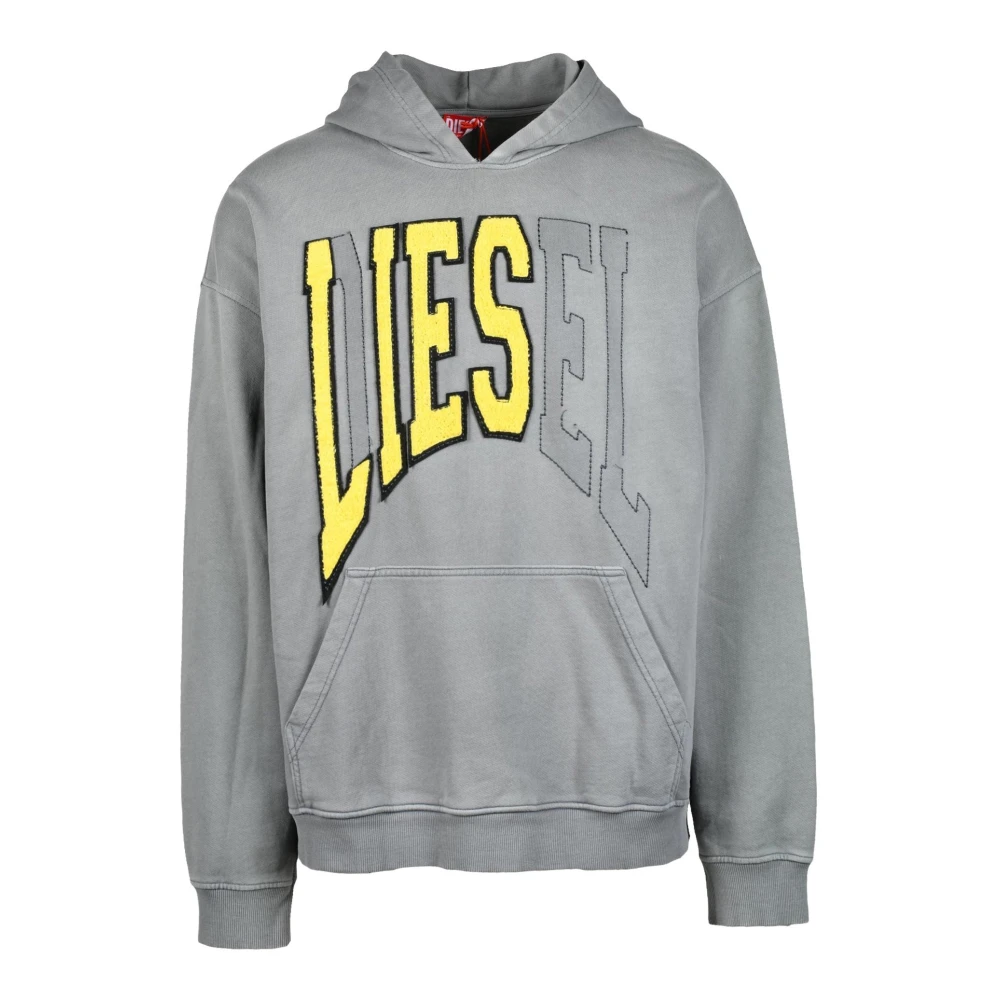 Diesel Sweatshirt Gray Heren