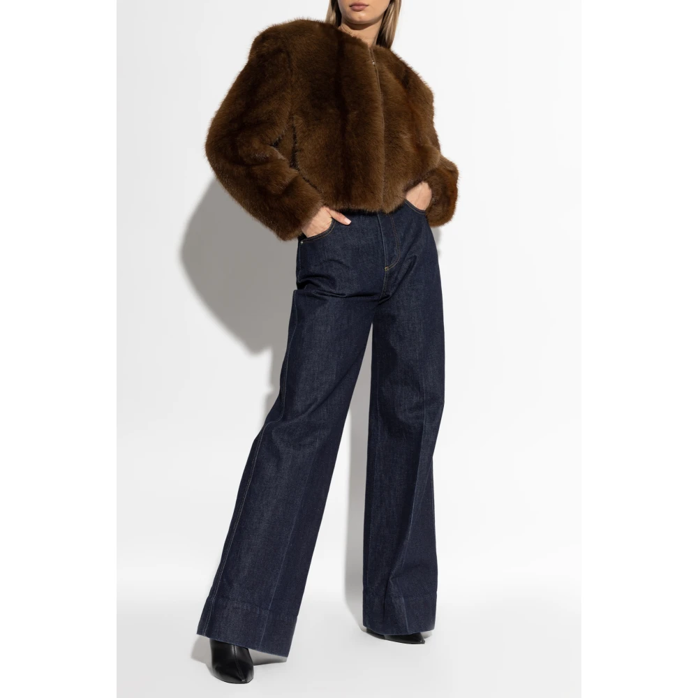 Stand Studio Faux fur Karly Brown Dames