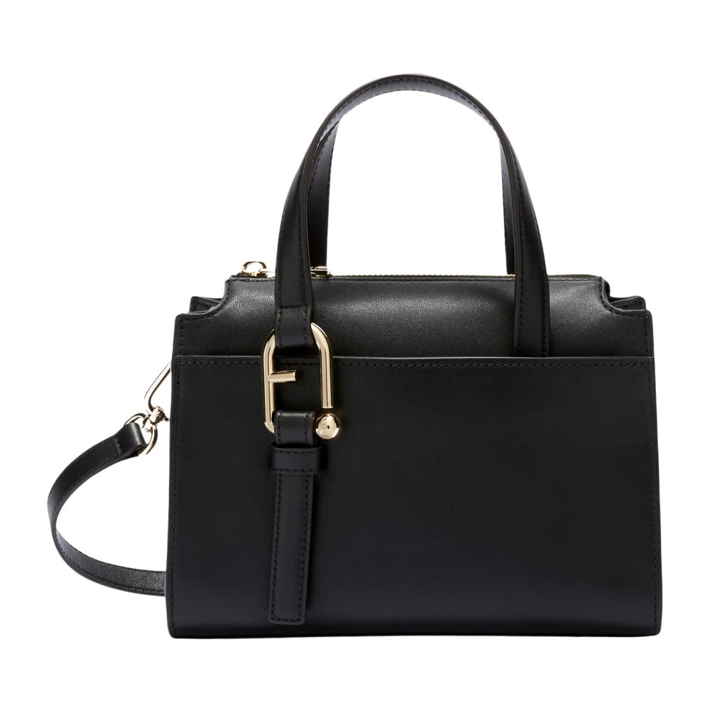 Furla, Dames, Tassen, Zwart, Maat: ONE Size Leer,