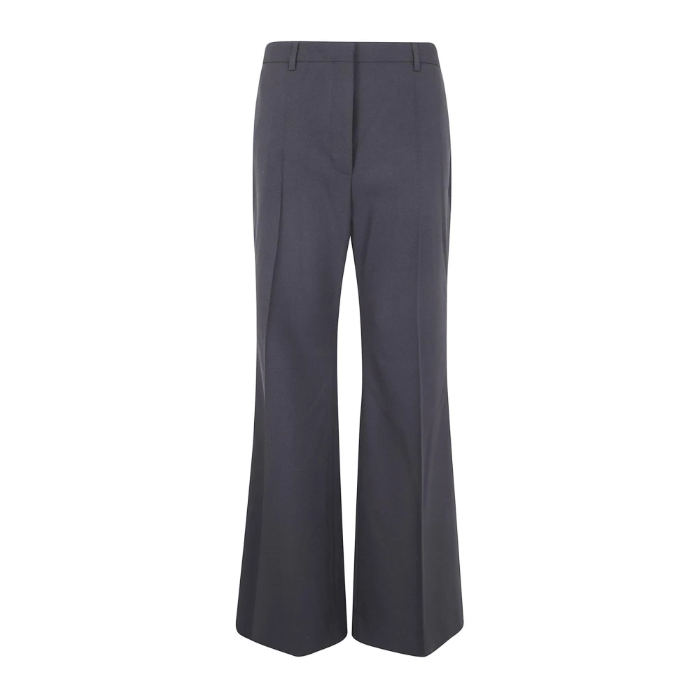 Filippa K Femme Noir Pantalons, Taille: 38 Fr Wide-Leg Tailored Pantalons