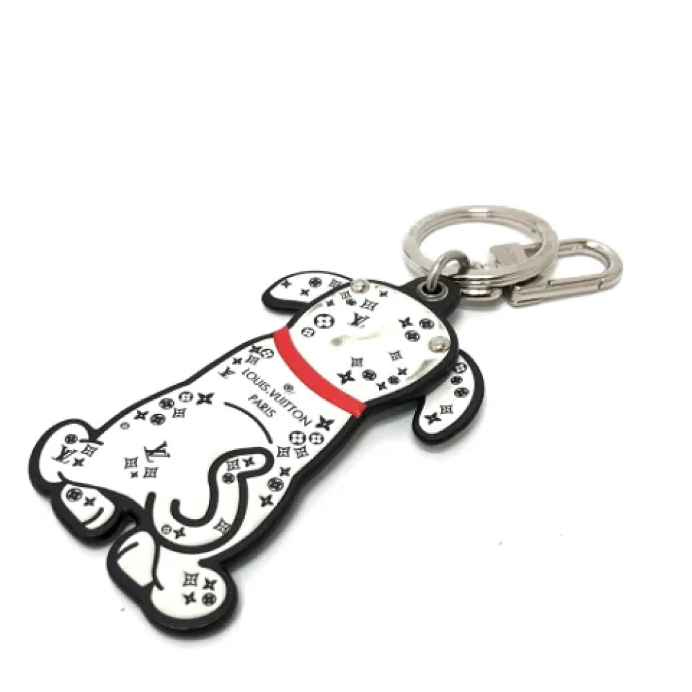 Louis Vuitton Vintage Pre-owned Leather key-holders White Dames