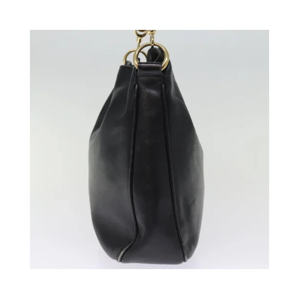 Gucci Vintage Pre-owned Leather gucci-bags Black Dames