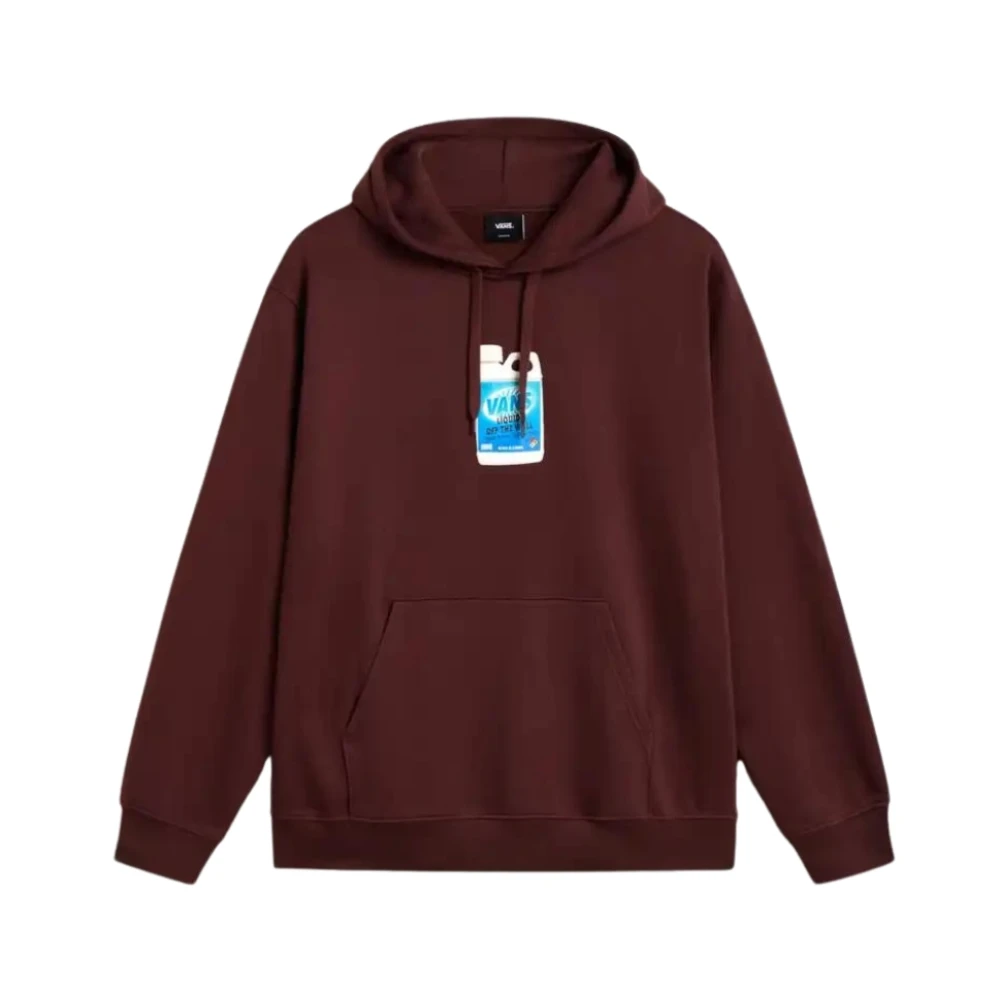 Vans Hoodie met Stijl Brown Heren