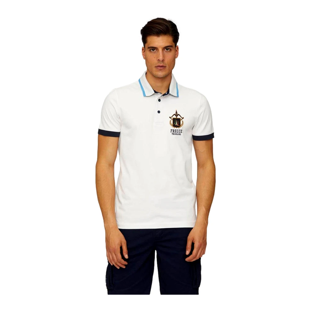 aeronautica militare Shirts White Heren