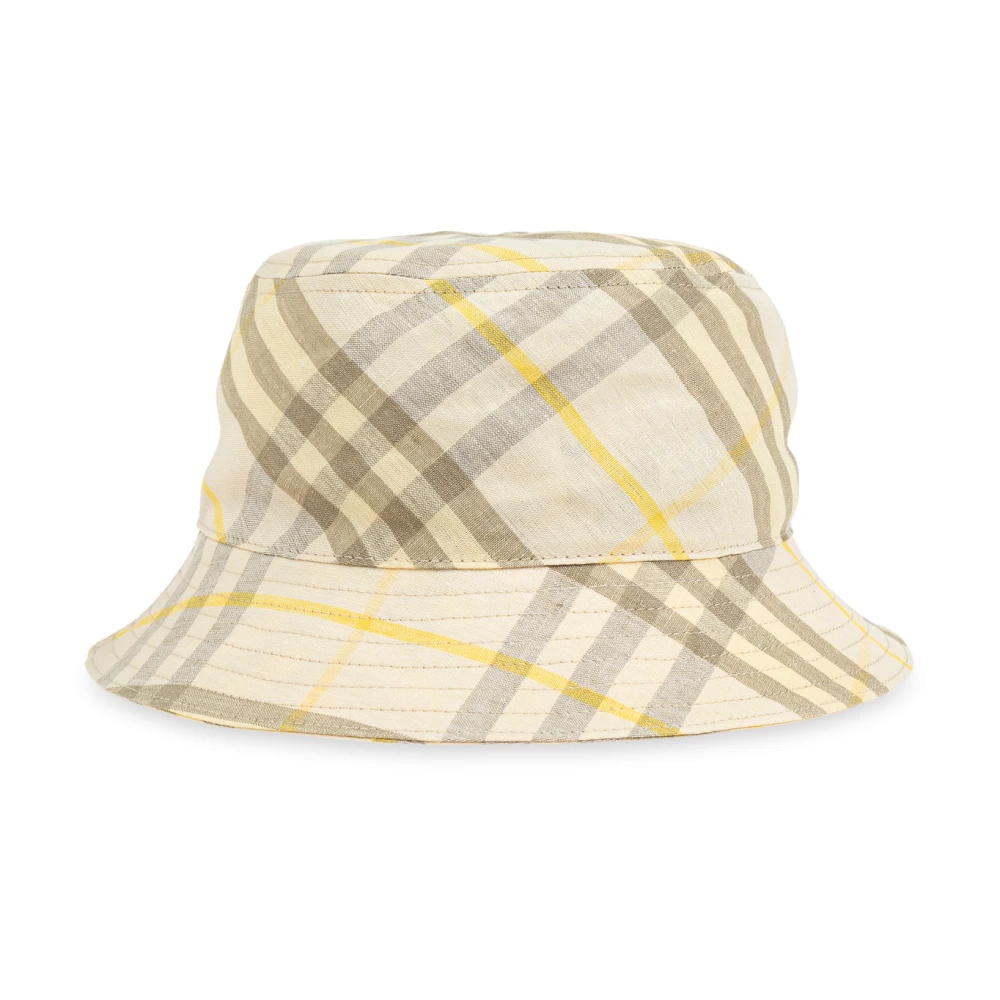 Burberry Linnen hoed Beige Heren