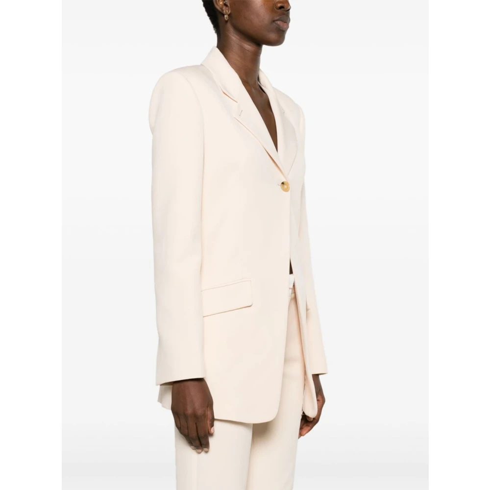 PATRIZIA PEPE Diagonale Knoopjas Ivoor Beige Dames