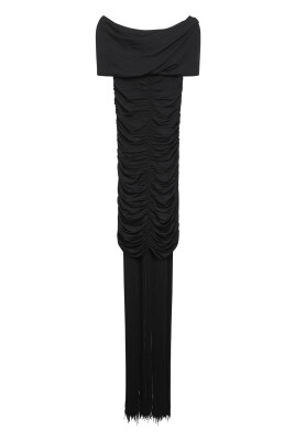 off-shoulder-fringed-midi-dress