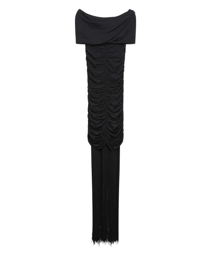 off-shoulder-midi-jurk-met-franjes