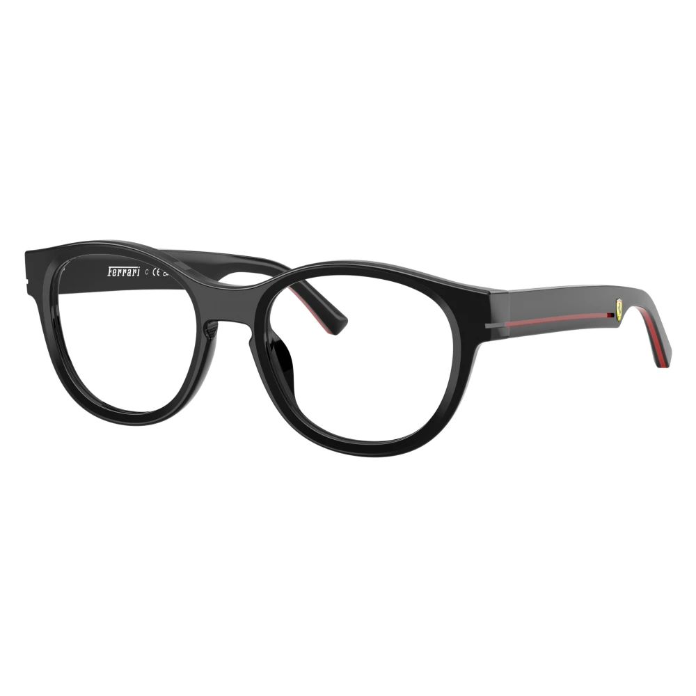 Ferrari Scuderia Black Fz8035u 701 Man Optical Frames Acetate Transparent Round Normal - Image 2
