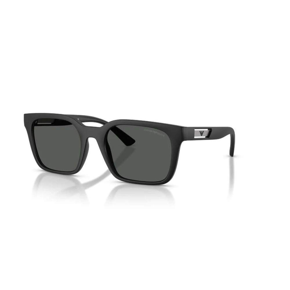 Emporio Armani Man Sunglass EA4269 - Frame color: Matte Black, Lens color: Dark Grey - Image 6
