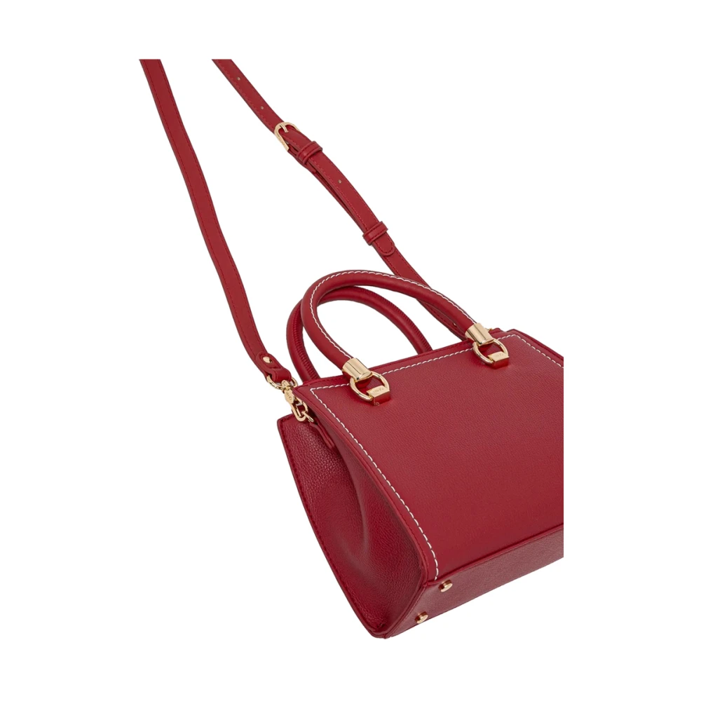 Liu Jo Rode Shopper Tas Elegant Veelzijdig Red Dames