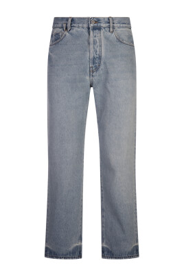 pantalon-en-coton-bleu