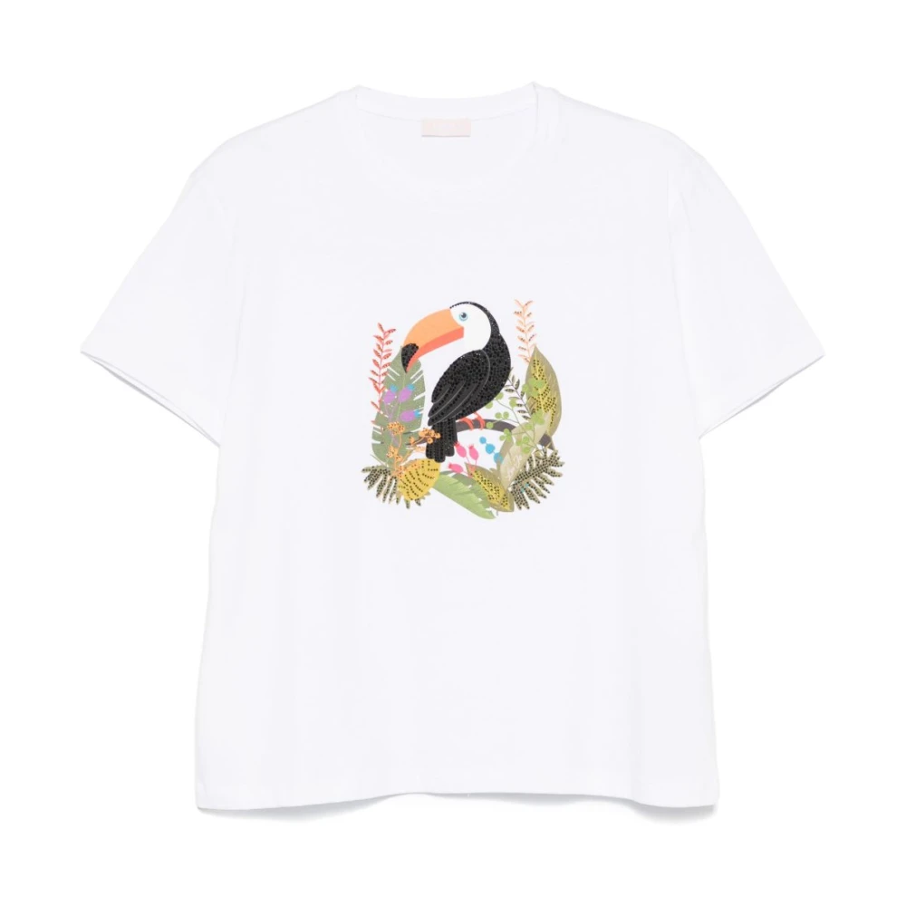 Liu Jo - Tops > T-Shirts - White - Liu Jo - Modalova