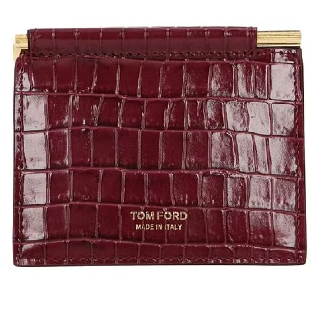 Tom Ford Wallets & Cardholders Röd Herr