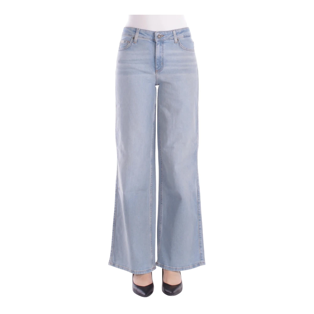 Guess - Jeans > Wide Jeans - Blue - Guess - Modalova