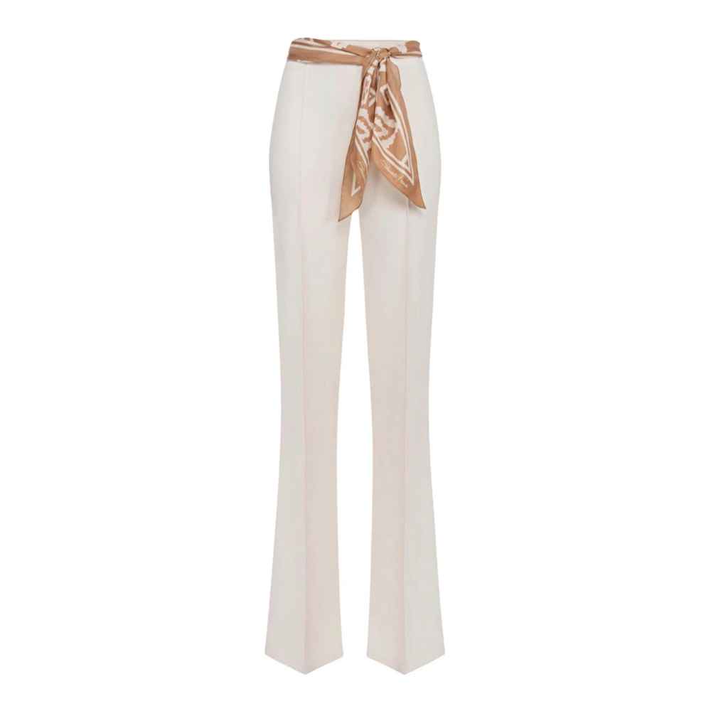 Trousers > Wide Trousers - - Elisabetta Franchi - Modalova