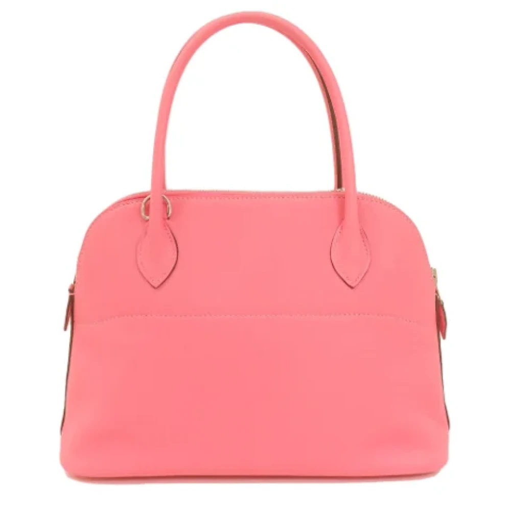 Hermès Vintage Pre-owned Fabric handbags Pink Dames