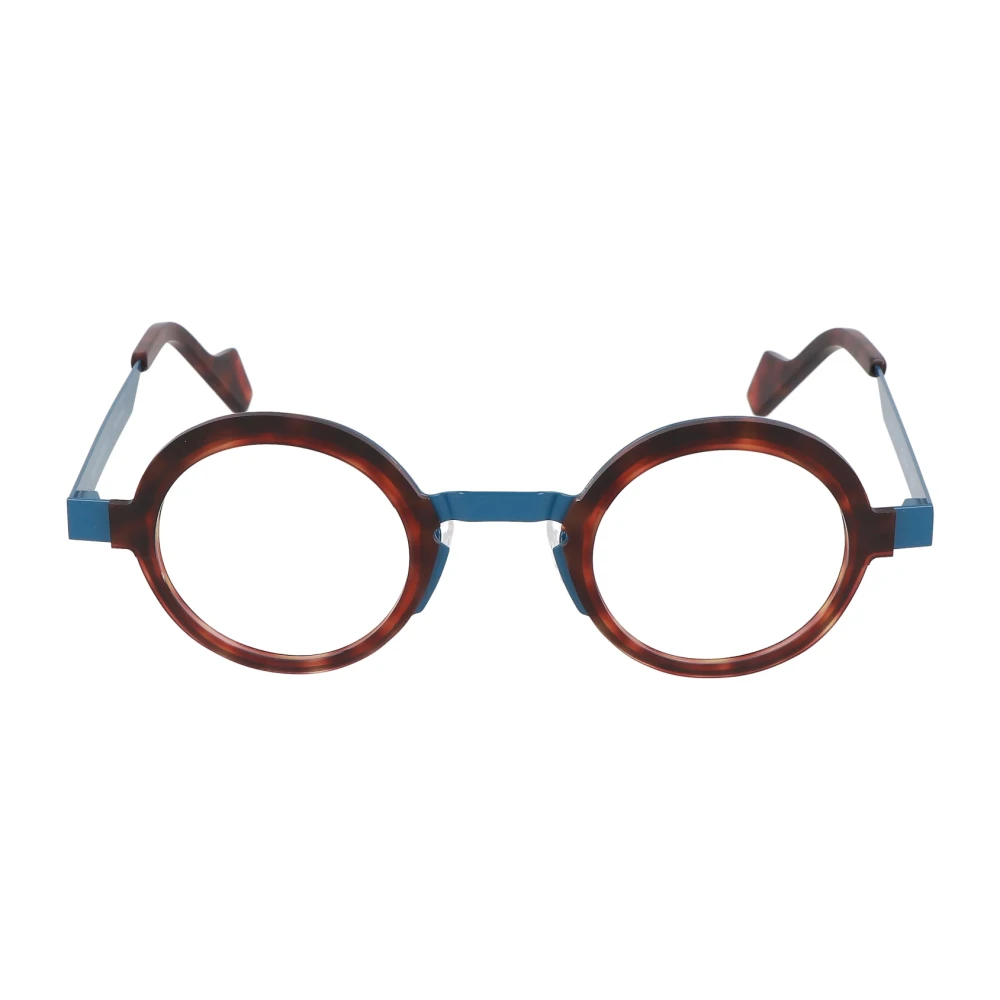Anne & Valentin Ronde acetaatbril Olaf model Brown Unisex