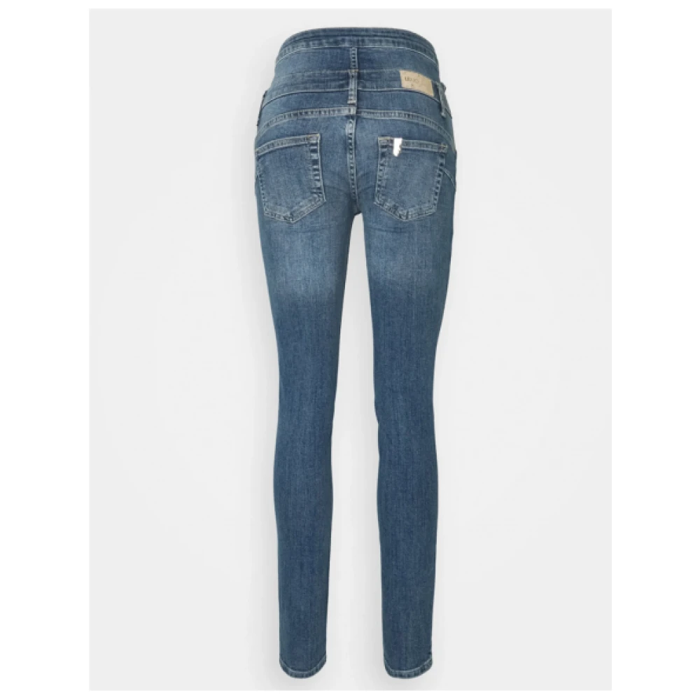 Liu Jo Rampy High Waist Skinny Jeans Blue Dames
