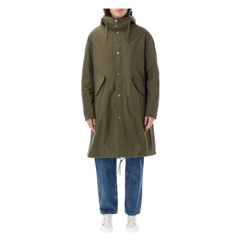 A.p.c. Antonin Parka Buitenkleding Jas Green Heren