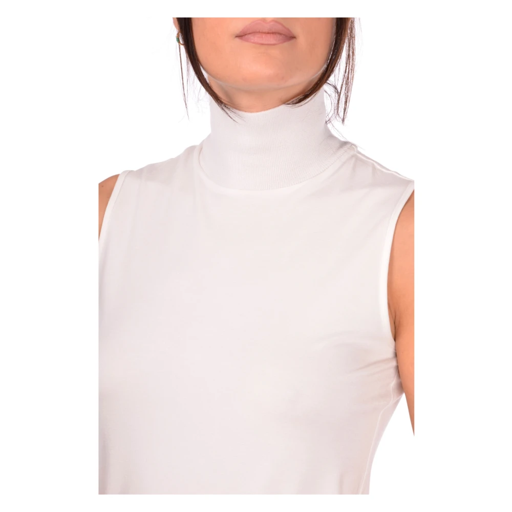 Gran Sasso Stijlvolle Lupetto Trui White Dames
