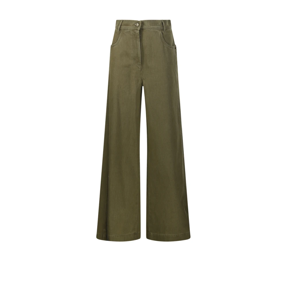 Max Mara Femme Vert - Alamaro Pant - Jeans - Taille: 40 Fr