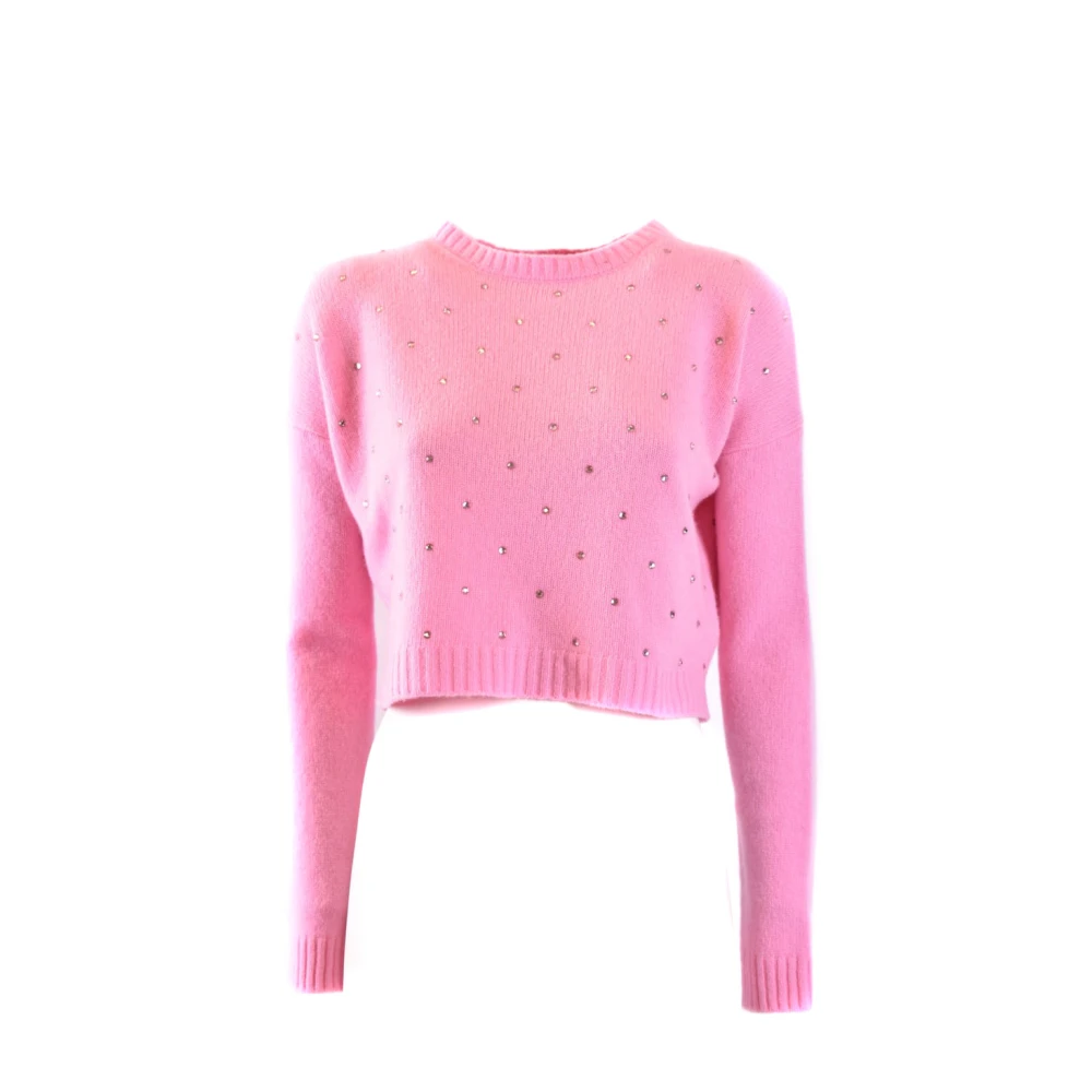 Ermanno Scervino Stijlvolle Sweaters Pink Dames