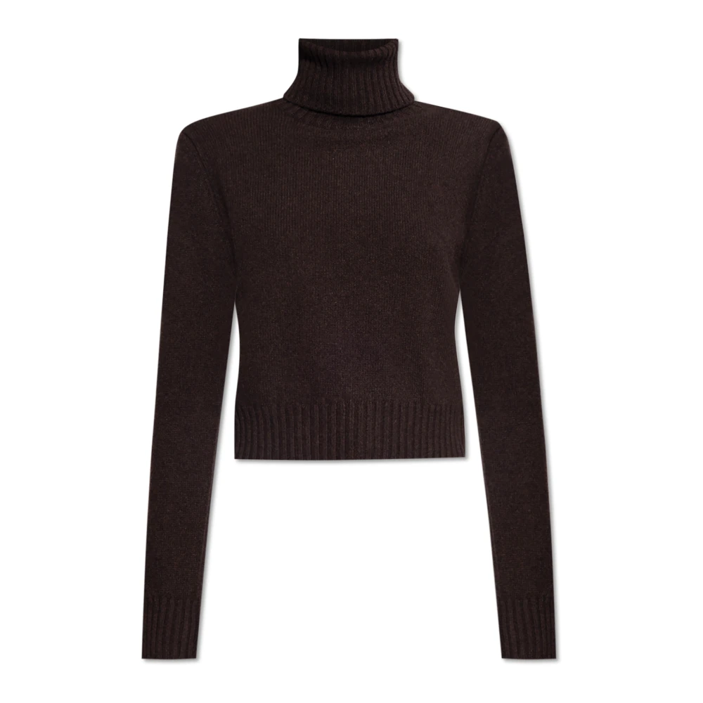 Ami Paris Kashmir Turtleneck Brown, Dam